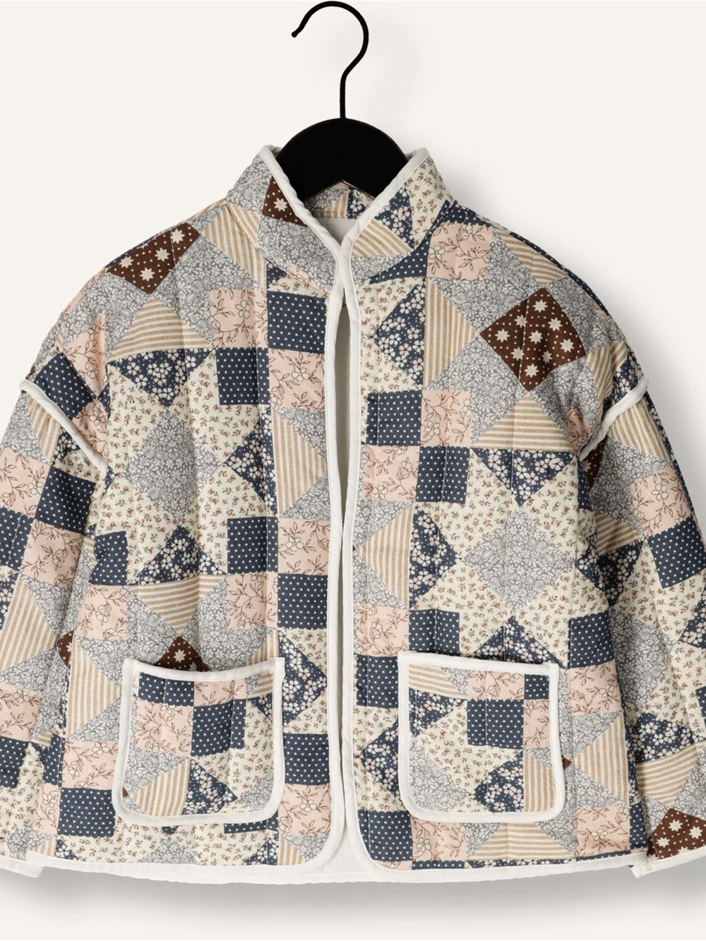 Rylee + Cru Patchwork Quilted Jacket